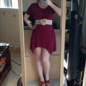 NWOT❗️ Rose Red Swing Dress